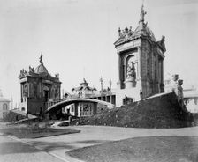 Concrete bridge, the All-Russia Exhibition, Nizhny Novgorod, Russia, 1896. Artist: Maxim Dmitriev