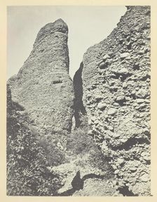 Conglomerate Peaks of Echo, 1868/69. Creator: Andrew Joseph Russell
