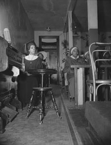 Congregation of the St. Martin's Spiritual Church, Washington, D.C., 1942. Creator: Gordon Parks