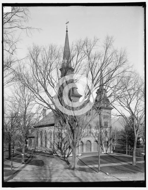 Congregational church, Williamstown, Mass., between 1900 and 1906. Creator: Unknown.