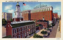 Congress and Independence Hall, Philadelphia, Pennsylvania, USA, 1933