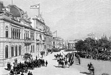 Congress buildings, Buenos Aires, Argentina, 1895