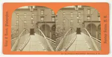 Congress Hall Bridge, Saratoga, N.Y., 1875/99. Creator: Baker & Record