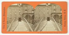 Congress Hall Bridge, Saratoga, N.Y., 1875/99. Creator: Baker & Record