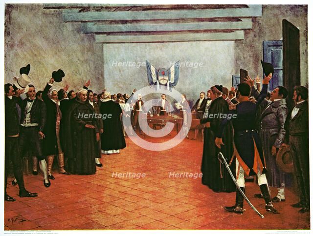 Congress of Tucumán. 'Declaration of Independence of the United Provinces of Rio de la Plata', 18…