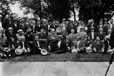Congressmen visit Wilson, between c1910 and c1915. Creators: Bain News Service, George Graham Bain