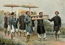 Condamne Condamne Marchant Au Supplice ('The Condemned Walking in Punishment), 1900. Creator: Unknown