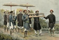 Condamne Condamne Marchant Au Supplice ('The Condemned Walking in Punishment), 1900. Creator: Unknown