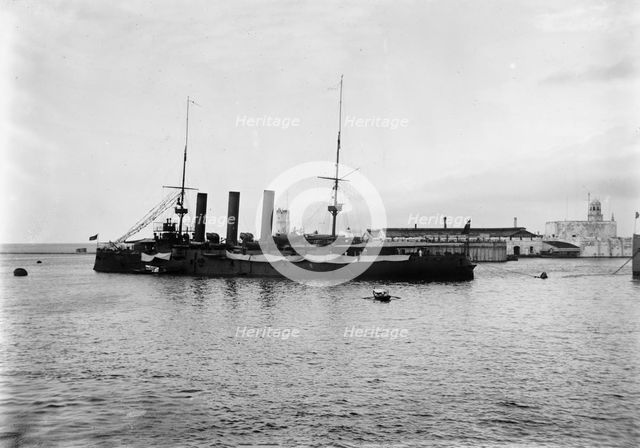 Conde - Cruiser, French Navy, 1914. Creator: Harris & Ewing.