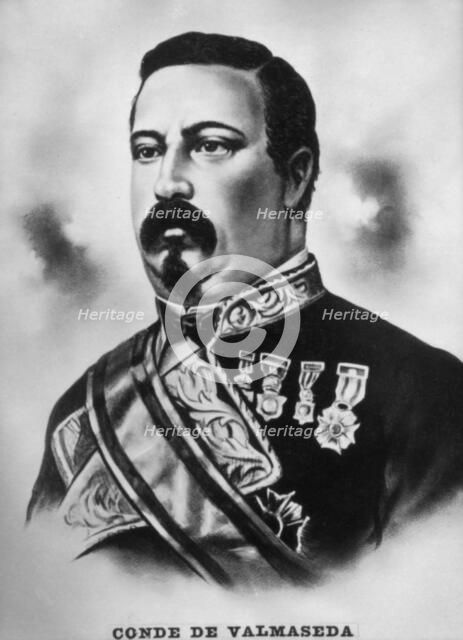 Conde de Valmaseda Blas Villate, (1824-1882), 1920s. Artist: Unknown
