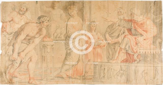 Condemnation of Saint Cecilia, after 1616. Creator: Unknown.