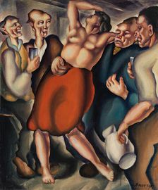 Condemned (Debauchery), 1927. Creator: Konstantin Bauer