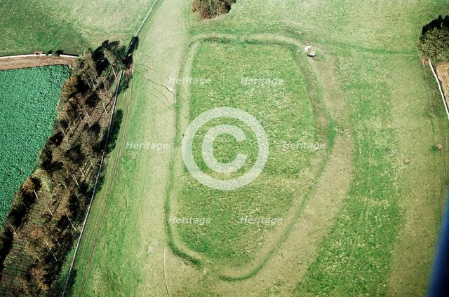 Conderton Camp, Iron Age hillfort, Bredon Hill, Worcestershire, 1970. Artist: Jim Hancock.