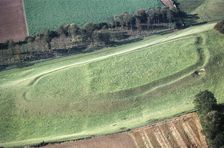 Conderton Camp, Iron Age hillfort, Bredon Hill, Worcestershire, 1970. Artist: Jim Hancock