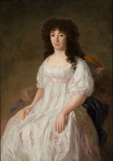 Condessa de Casa Flores, 1790-1797. Creator: Goya, Francisco, de (1746-1828)