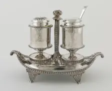 Condiment Set, England, 1809. Creator: Rebecca Emes