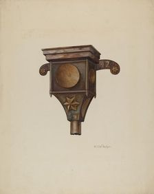 Conductor Head, 1938. Creator: Kurt Melzer