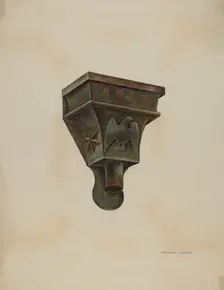 Conductor Head, c. 1937. Creator: Stanley Mazur
