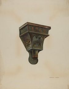 Conductor Head, c. 1937. Creator: Stanley Mazur