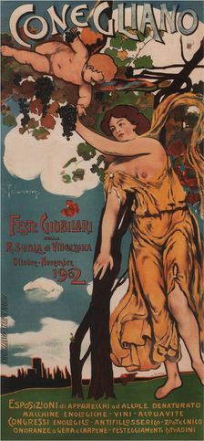 Conegliano - Feste Giubilari della R. Scuola di Viticoltura, 1902. Artist: G. Del Colle & G. Talamini (active ca 1900)