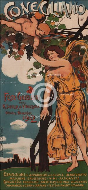 Conegliano - Feste Giubilari della R. Scuola di Viticoltura, 1902. Artist: G. Del Colle & G. Talamini (active ca 1900)
