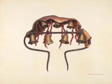 Conestoga Wagon Bells, 1935/1942. Creator: Samuel W. Ford
