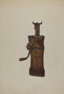 Conestoga Wagon Jack, 1935/1942. Creator: Edward L Loper