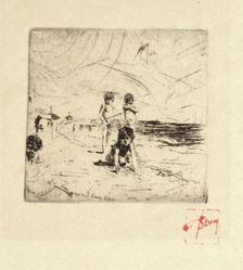 Coney Island, 1880. Creator: Robert Frederick Blum