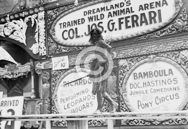 Coney Island, A Free Show, between c1910 and c1915. Creator: Bain News Service.
