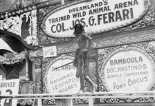 Coney Island, A Free Show, between c1910 and c1915. Creator: Bain News Service