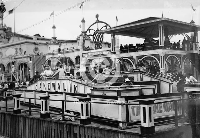 Coney island, the "Cake Walk", 1911. Creator: Bain News Service.