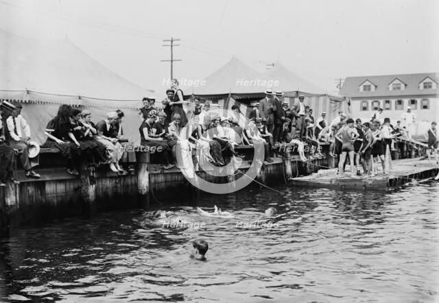 Coney Isl'd Swimming Carnival, between c1910 and c1915. Creator: Bain News Service.