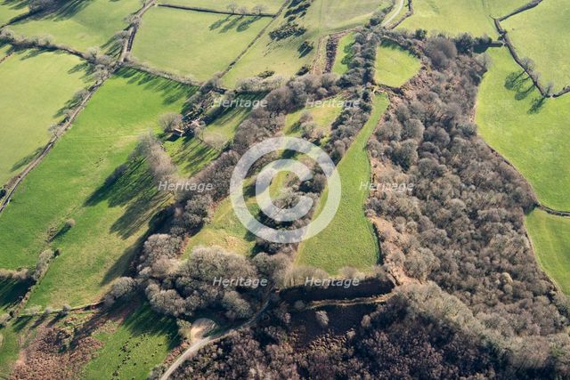 Coney's Castle Iron Age hillfort, Dorset, 2019. Creator: Damian Grady.