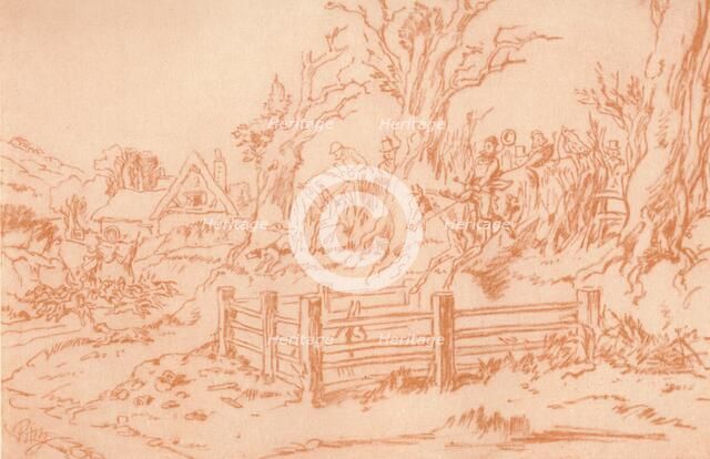 'Confound This Pinfold!', c1860, (1922). Artist: Hablot Knight Browne.