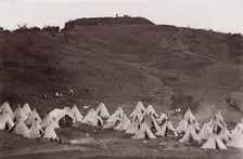 Confederate Earthworks, Belle Plain, Virginia, 1863. Creators: James Gardner, Tim O'Sullivan