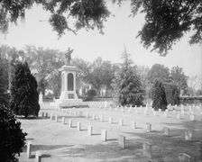 Confederate Monument, Magnolia Cemetery, Charleston, S.C., between 1880 and 1901. Creator: Unknown