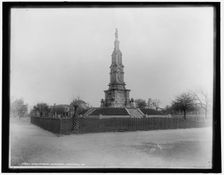 Confederate Monument, Savannah, Ga., between 1890 and 1901. Creator: Unknown