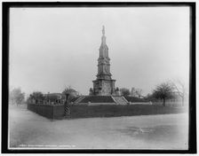 Confederate Monument, Savannah, Ga., between 1890 and 1901. Creator: Unknown