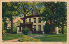 Confederate Memorial Library, Danville, Virginia, 1938