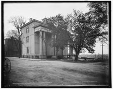Confederate Museum (Jefferson Davis's house), Richmond, Va., c1901. Creator: William H. Jackson