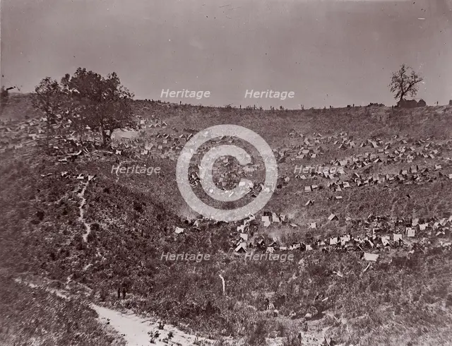 Confederate Prisoners at Belle Plain, May 12, 1863. Creator: Tim O'Sullivan.