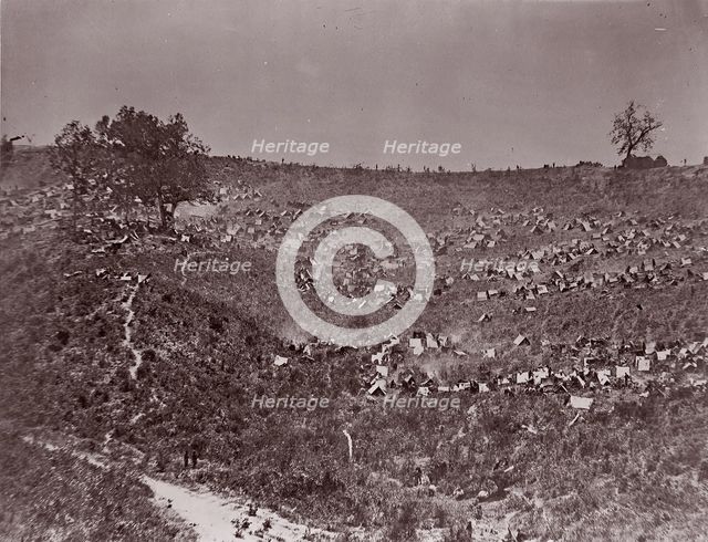 Confederate Prisoners at Belle Plain, May 12, 1863. Creator: Tim O'Sullivan.