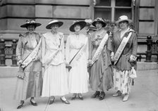 Confederate Reunion - Maid And Matrons of Honor From Memphis, 1917. Creator: Harris & Ewing