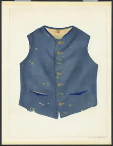 Confederate Uniform, c. 1938. Creator: Annie B Johnston