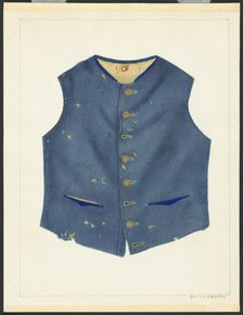 Confederate Uniform, c. 1938. Creator: Annie B Johnston