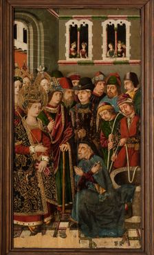 Confession of Judas, 1483-1487. Creator: Jiménez (Ximénez), Miguel (active 1462-1505)