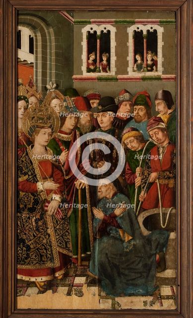 Confession of Judas, 1483-1487. Creator: Jiménez (Ximénez), Miguel (active 1462-1505).