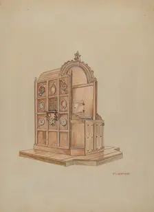 Confessional, 1935/1942. Creator: William Hoffman