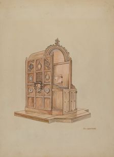 Confessional, 1935/1942. Creator: William Hoffman