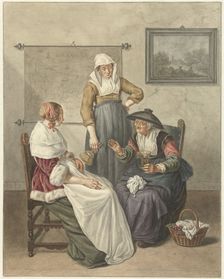 Confidential advice, 1776. Creator: Abraham Delfos
